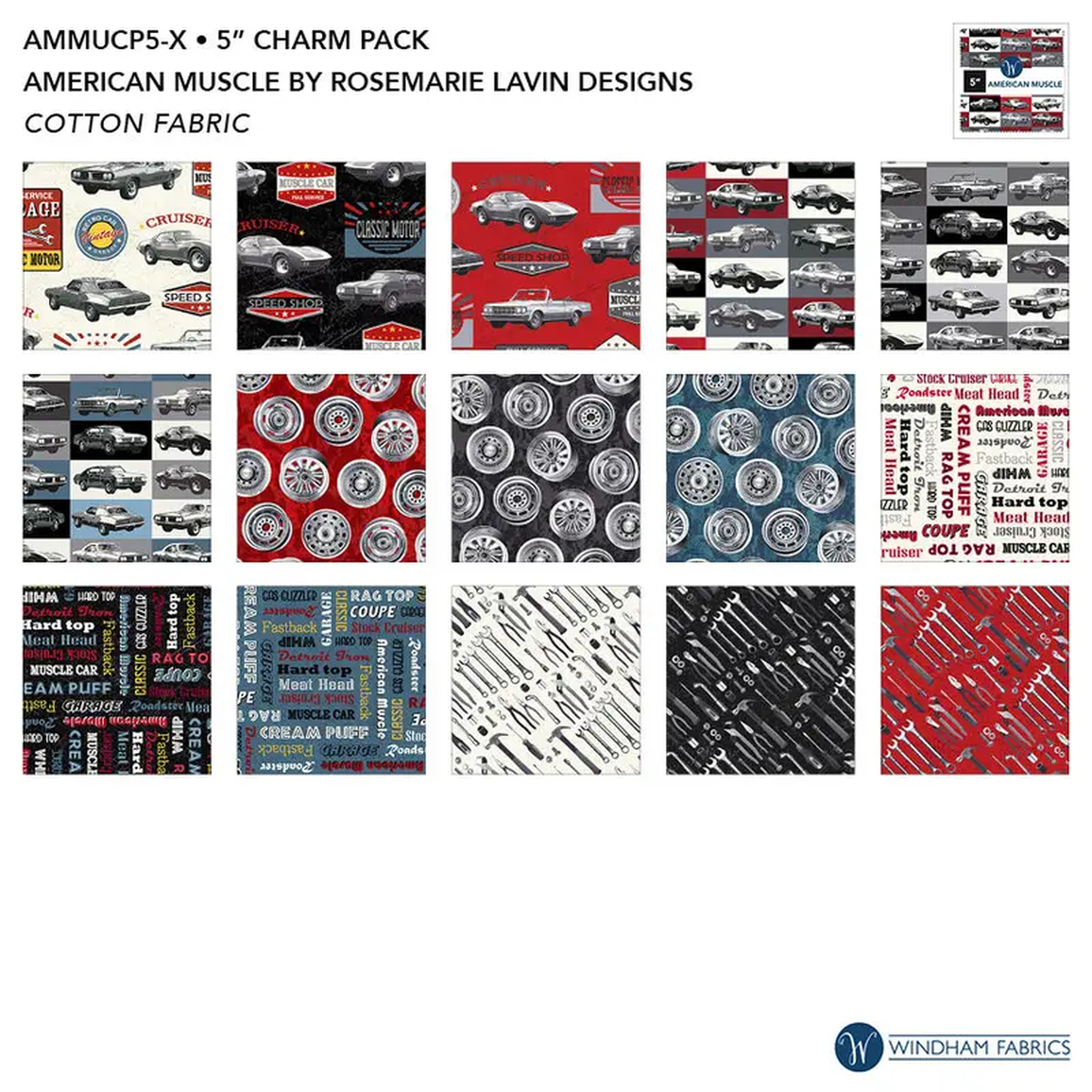 American Muscle Rosemarie Lavin AMMUCP5-X Cotton