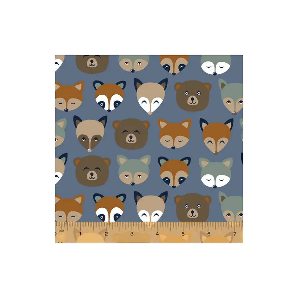 Cubby Bear Flannel Whistler Studios 51369-4 Cotton