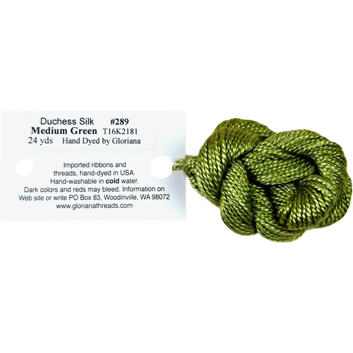 Gloriana Duchess Silk 8211 289 Medium Green