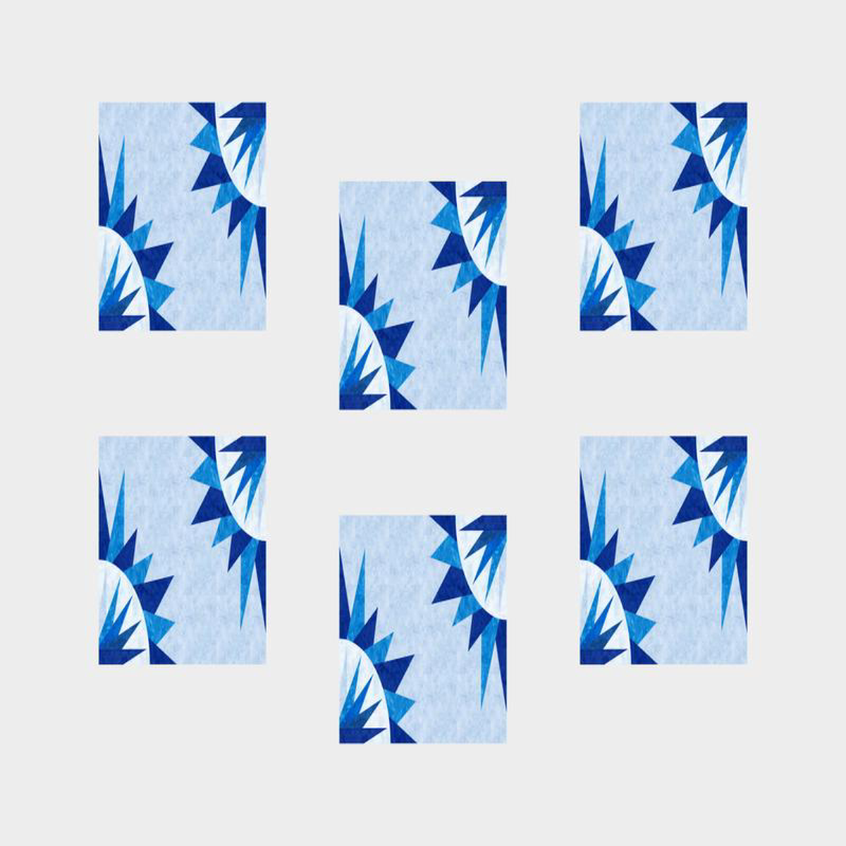 Quiltworx Blue Moon Placemats Kit