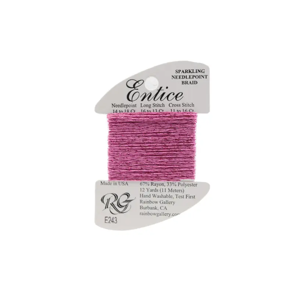 Rainbow Gallery Entice 8211 243 Sachet Pink