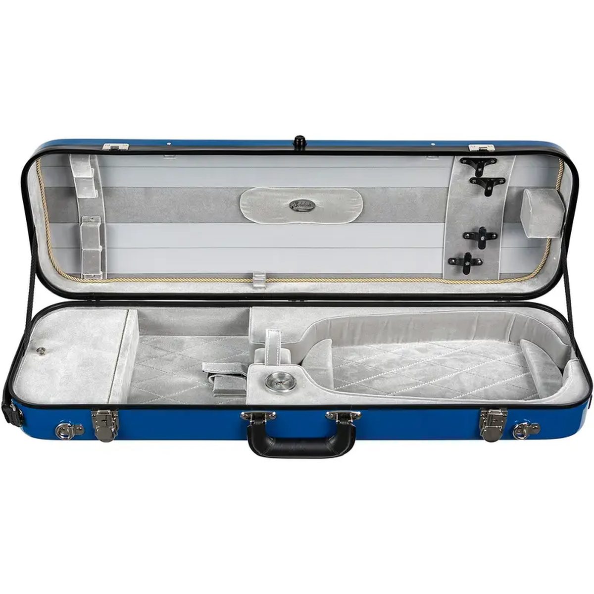 Bobelock Fiberglass Oblong Suspension Violin Case