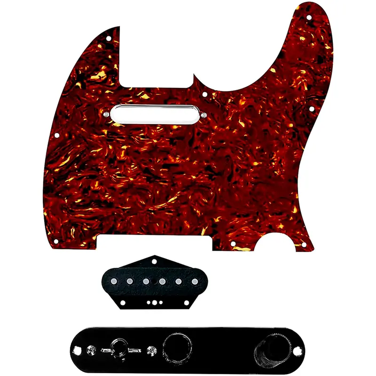 920D Custom Texas Vintage Loaded Pickguard for Tele With T4W-B Control Plate