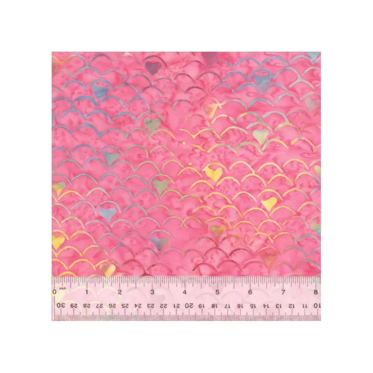 JDJ 8211 Heart to Heart Jacqueline de Jonge 3583Q-X Pink Hearts Batik Cotton