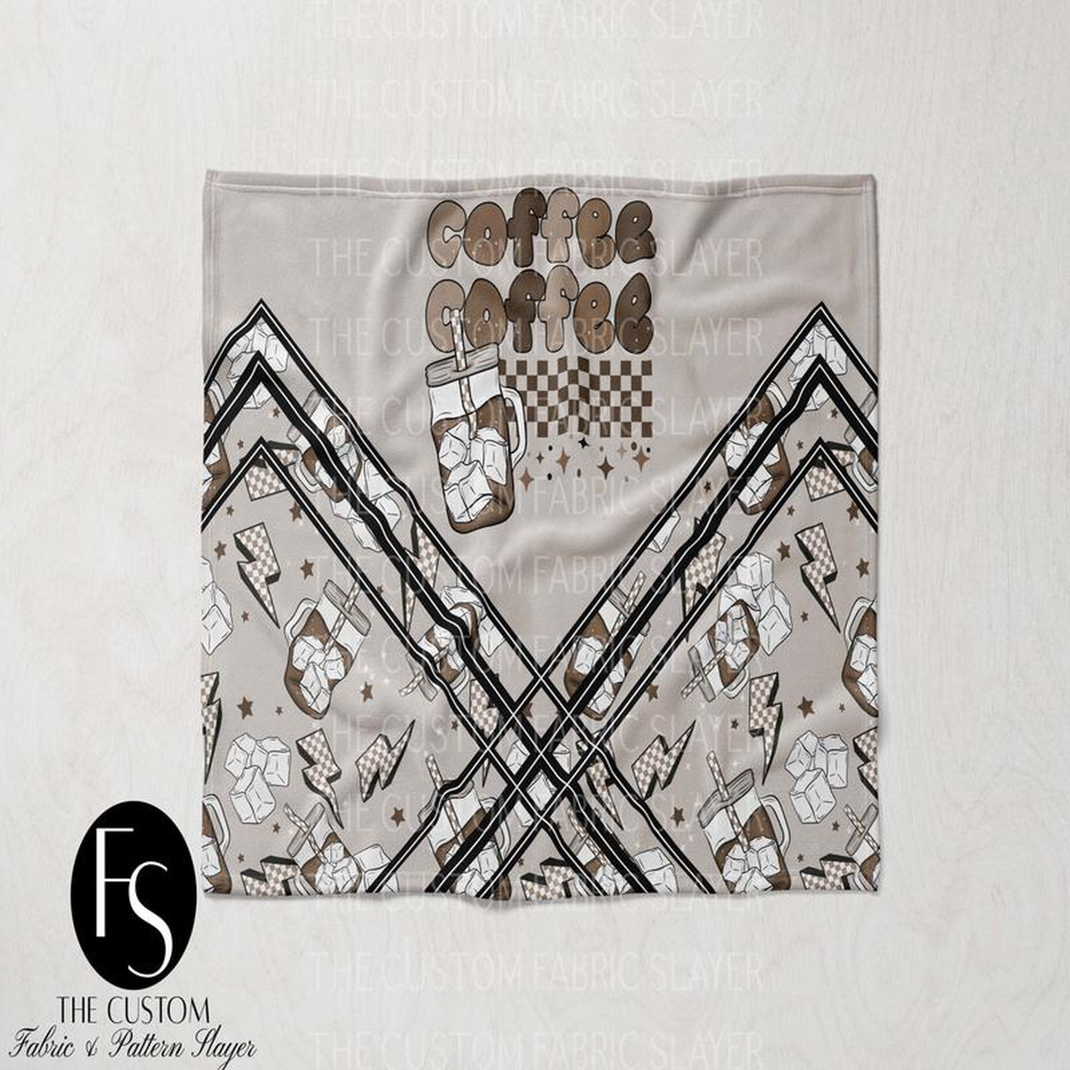 The Custom Fabric Slayer Blankets 8211 Iced Coffee 8211 CERRASSHOP