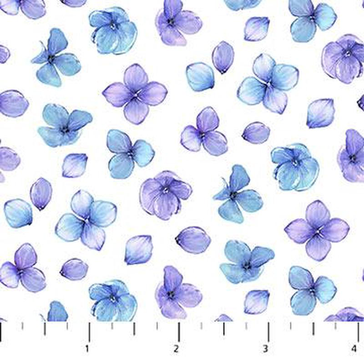 Northcott Rhapsody In Blue 27071-42 BluePurple