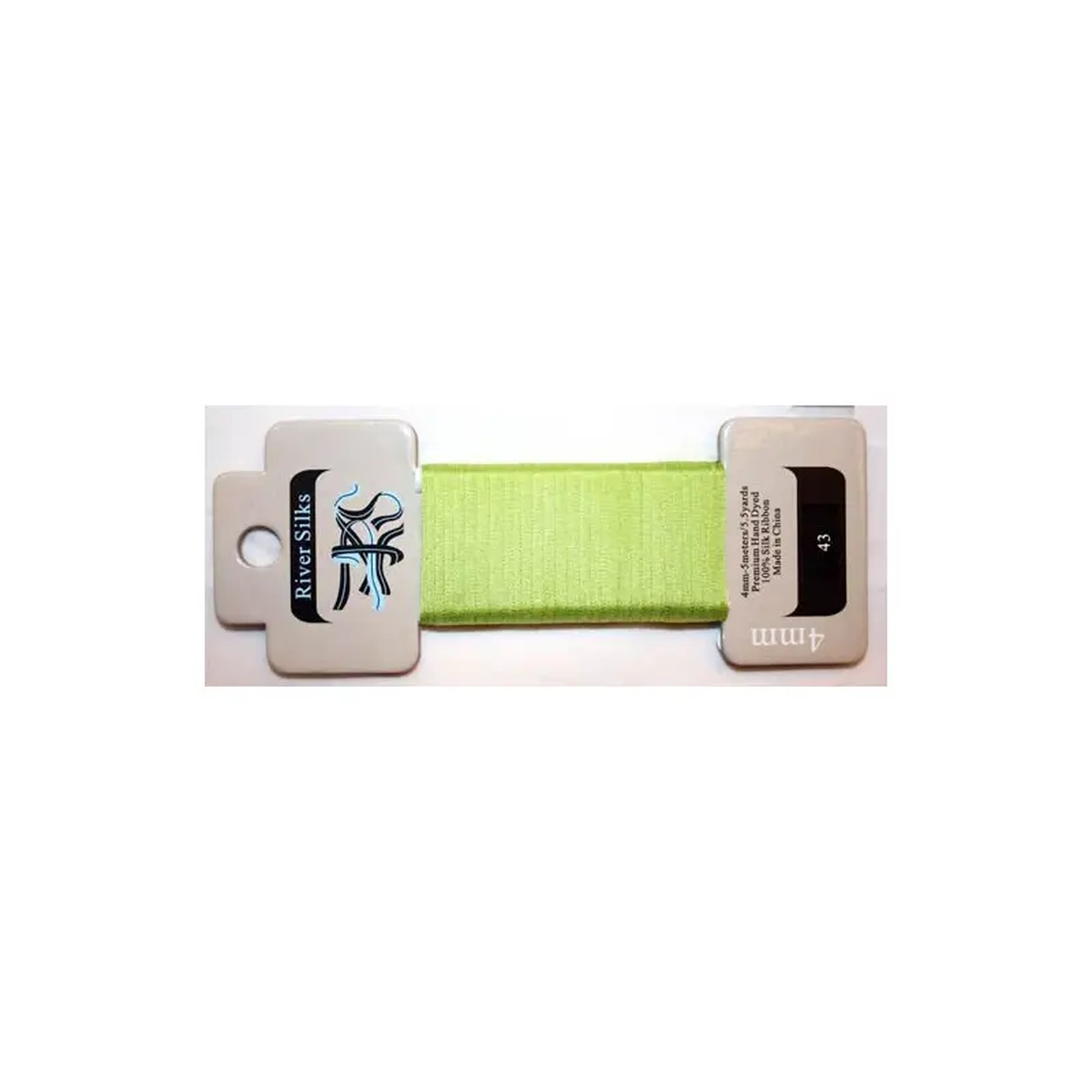 River Silks Ribbon 4mm 8211 043 Greenery