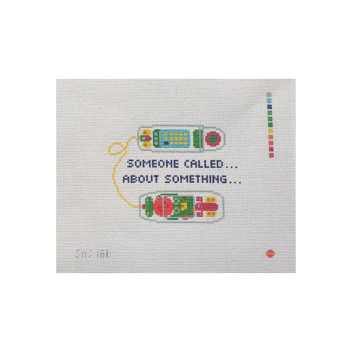 Saturnalia Stitching Someone Called Needlepoint Canvas 8211 13M