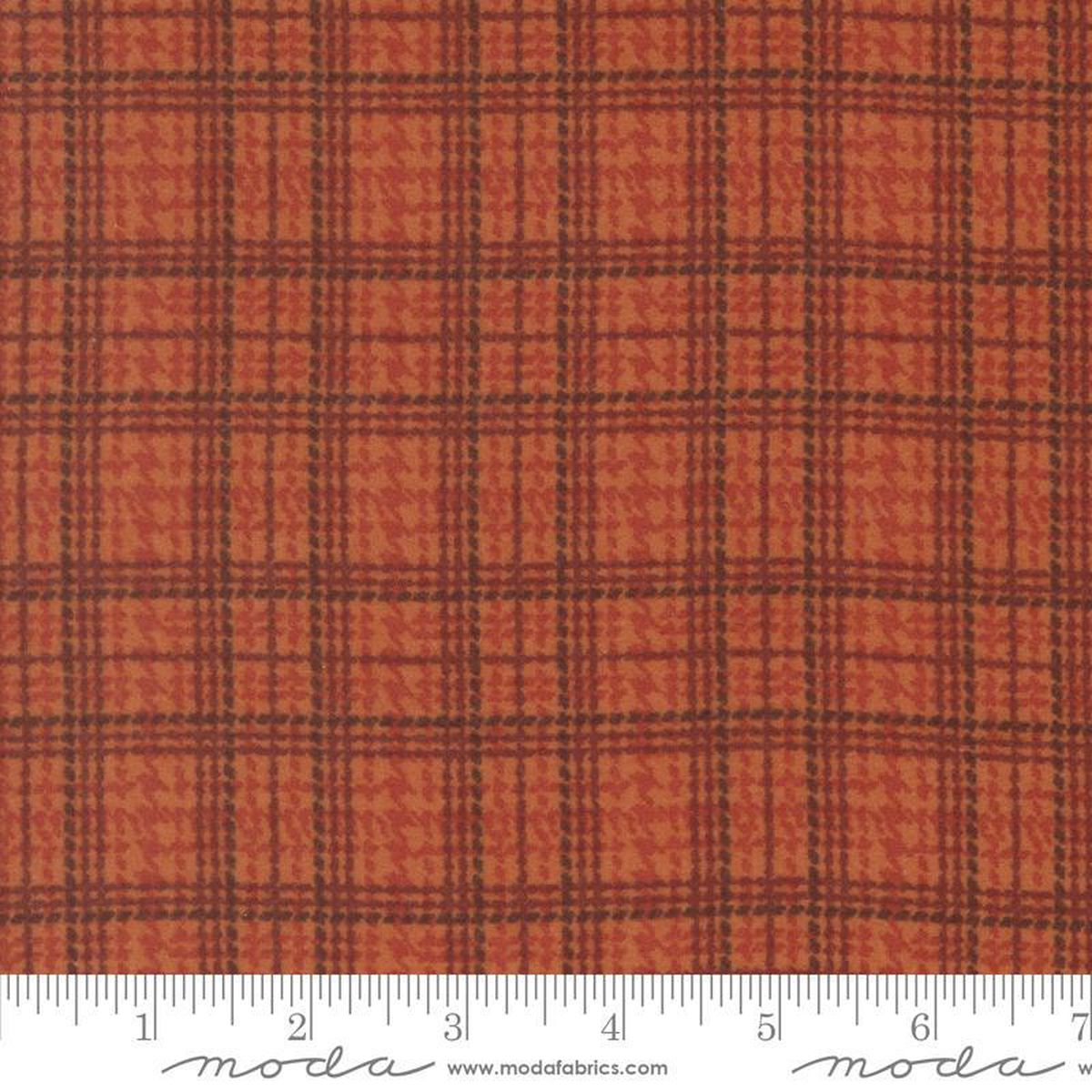 Prairie Gatherings Flannel Rust 49314-21F