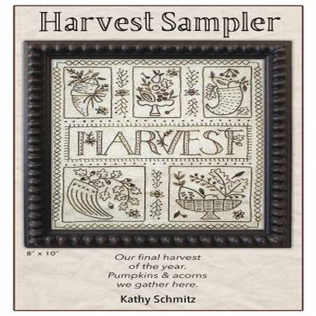 Harvest Sampler Hand Embroidery Pattern