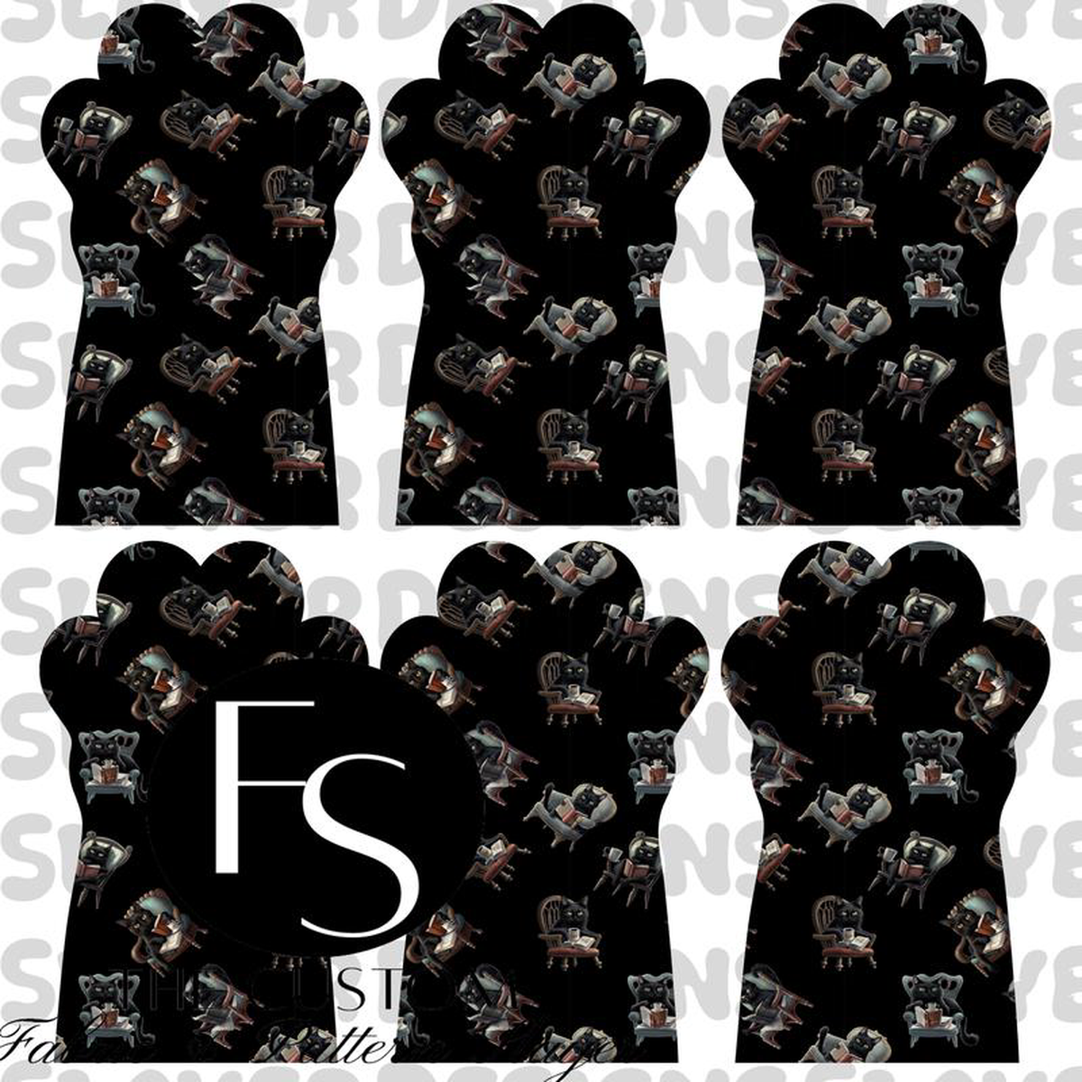 PAWMARK043 8211 Cut and Sew Bookmarks FABRICSLAYER 8211 Preorder