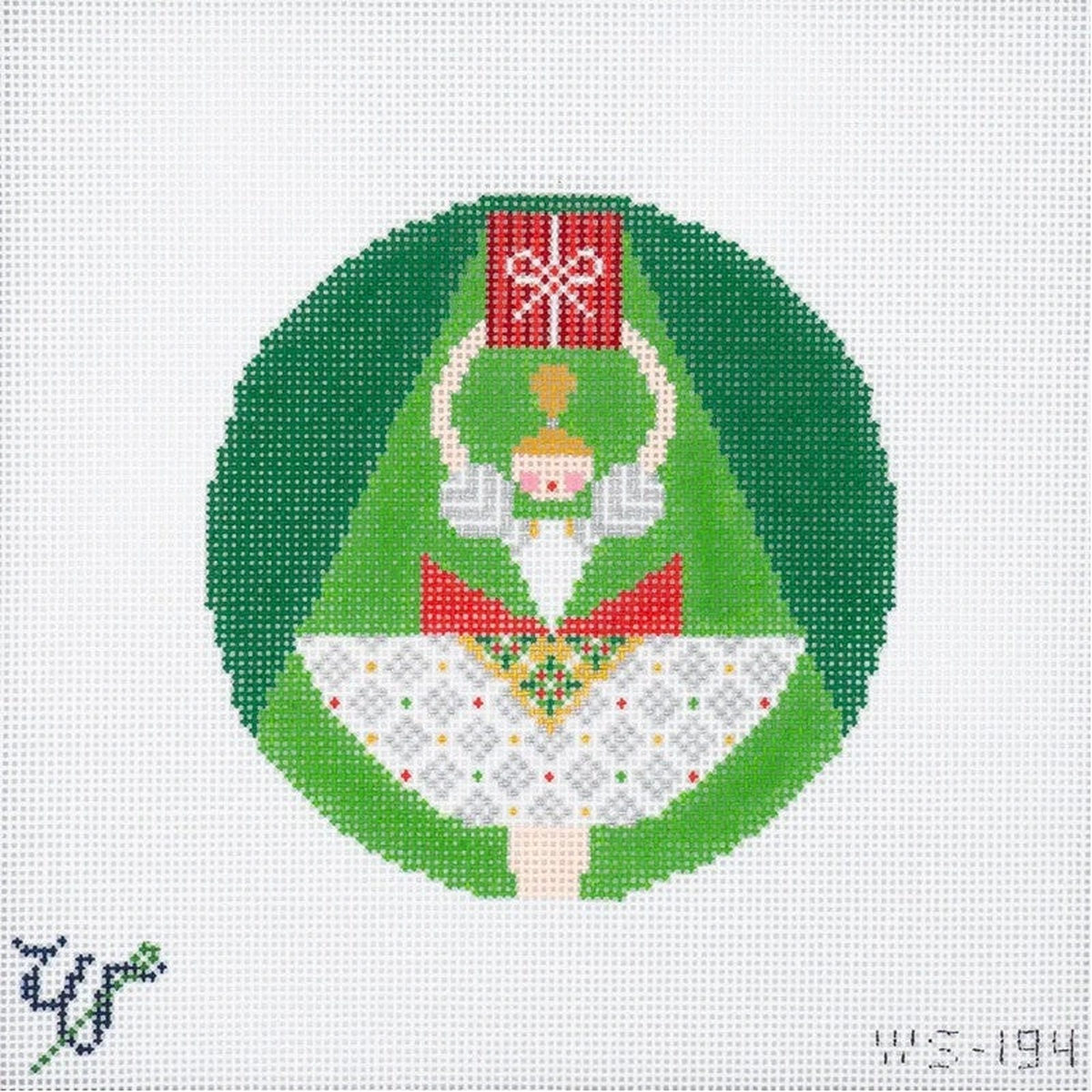 Wipstitch Clara Needlepoint Canvas