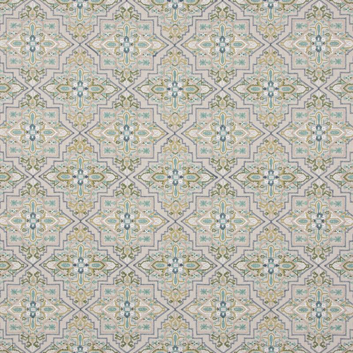 Benaki Aqua by G P 038 J Baker Fabric