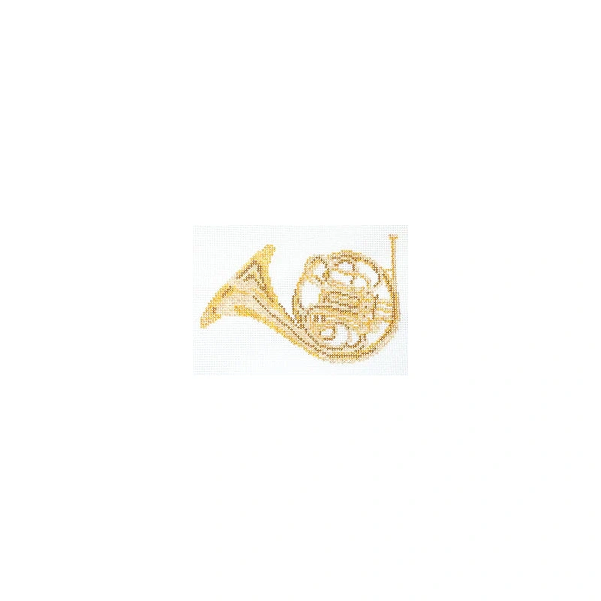 Spellbound Stitchery French Horn Needlepoint Canvas