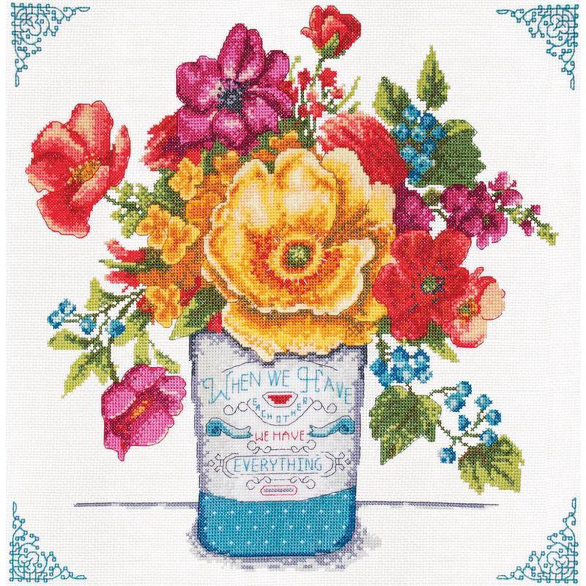 Country Fresh Cross Stitch Kit