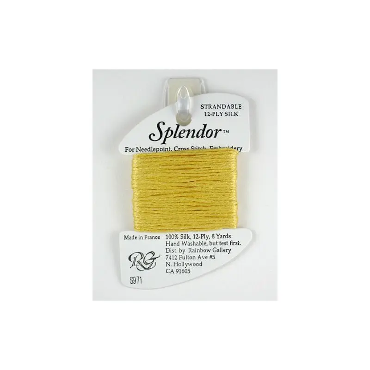 Rainbow Gallery Splendor 8211 0971 Warm Yellow