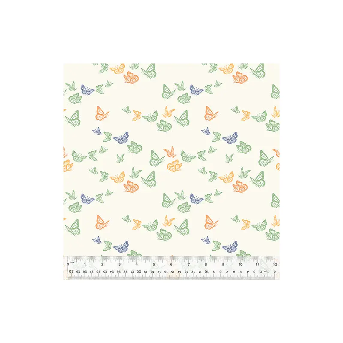 In The Garden Jennifer MooreMonaluna 53629-6 Ivory Migration Organic High Density Cotton