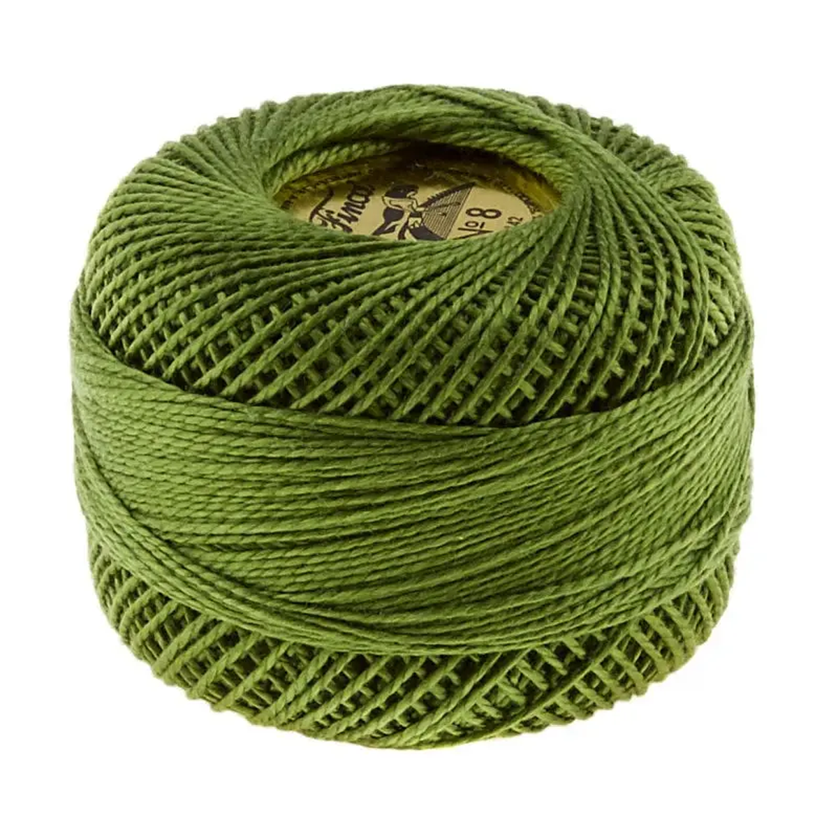 Presencia Perle Cotton Size 5 8211 7720 Light Autumn Green