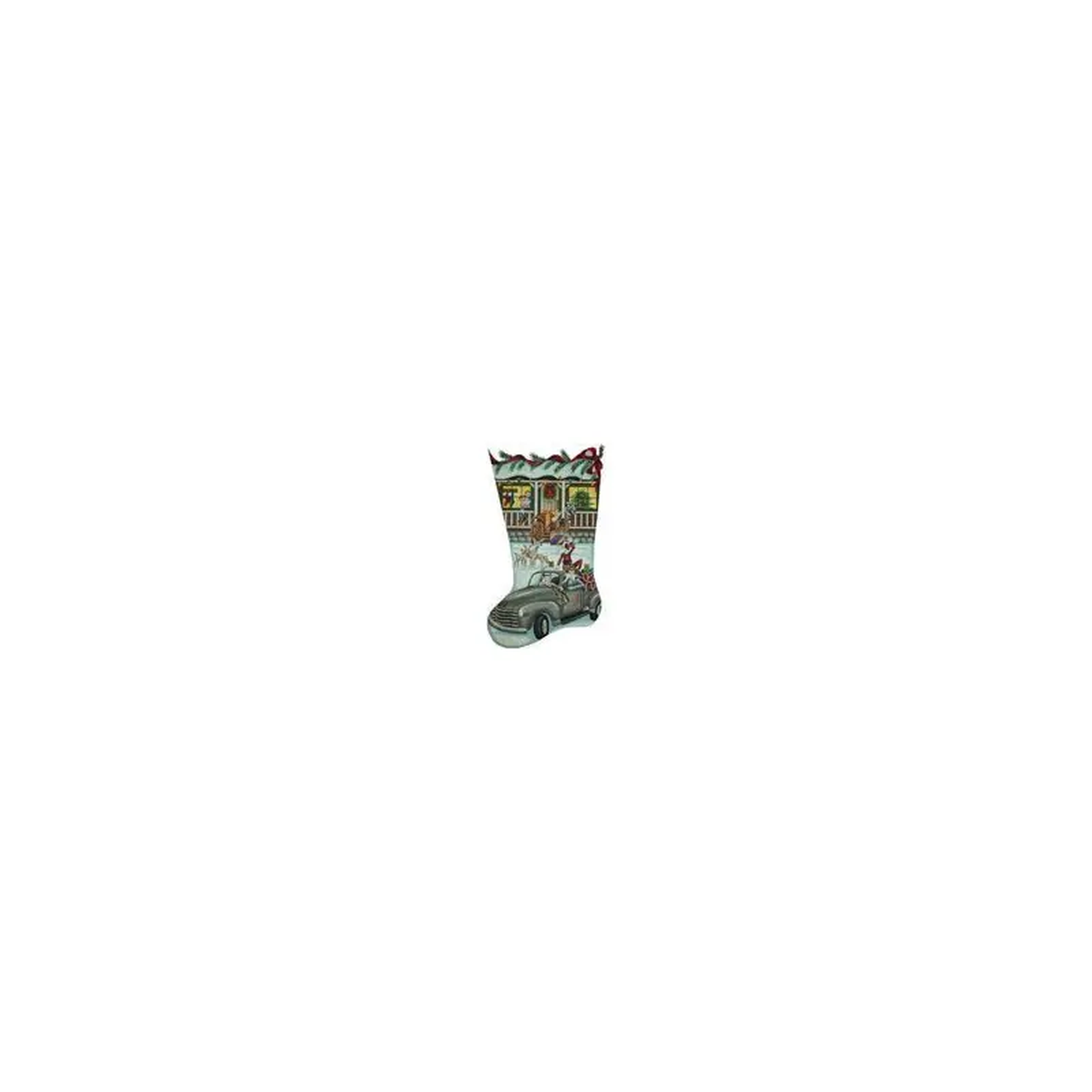 Rebecca Wood Designs Subs for Santa 18M Needlepoint Canvas