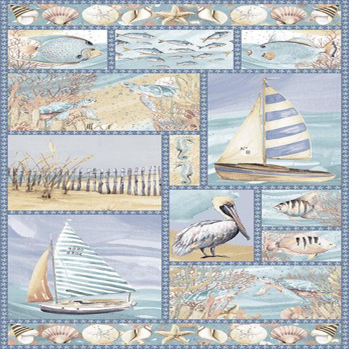 Ocean Oasis 3045P-72 Lt Blue