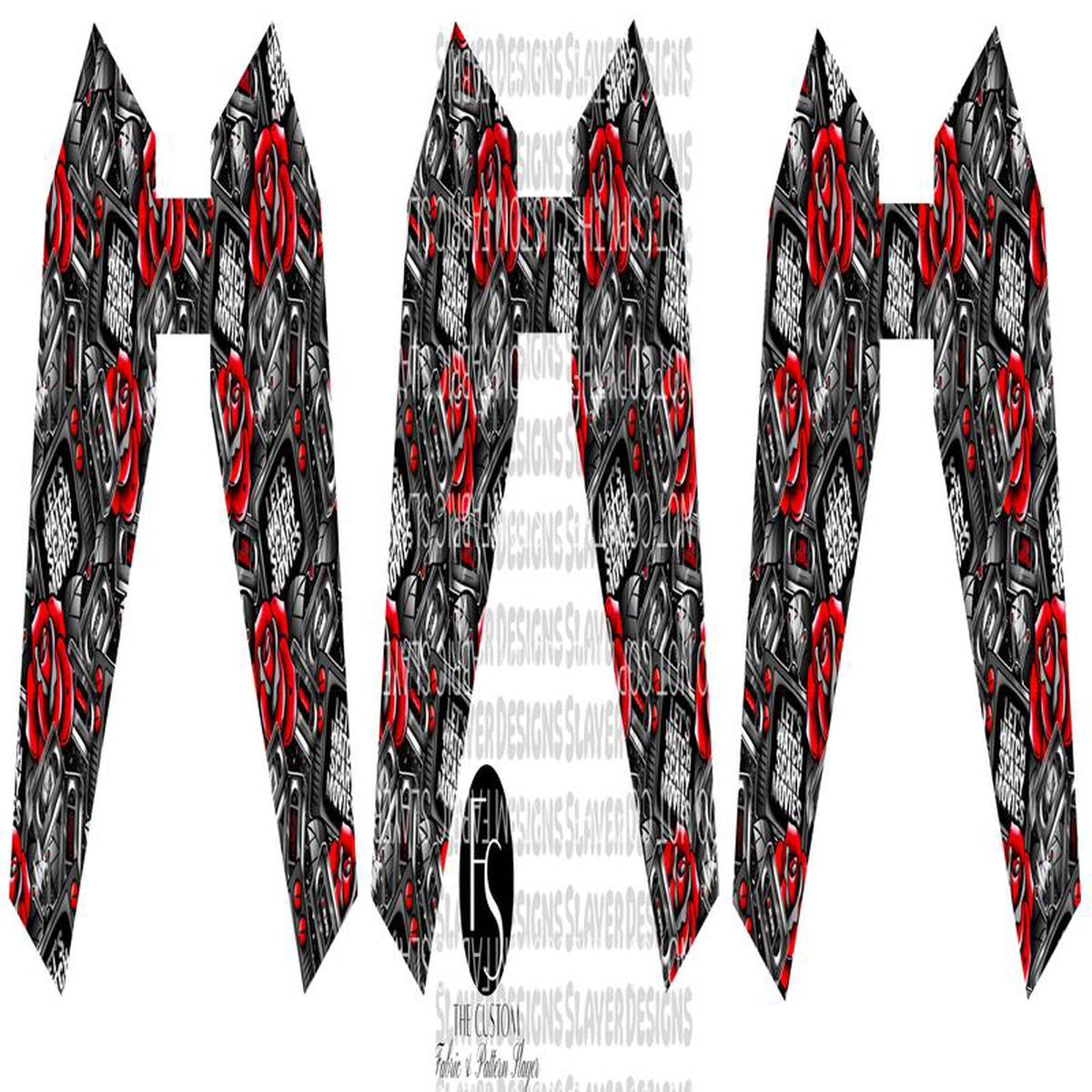 COFFINCHAIN019- Cut and Sew Keychains FABRICSLAYER 8211 Preorder