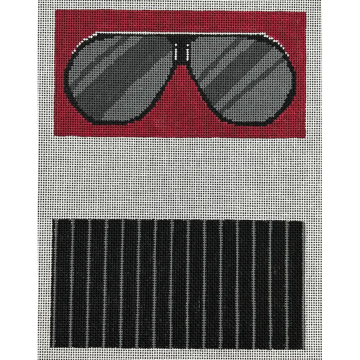 Rittenhouse Needlepoint Tony Two Sided Eyeglass Case Needlepoint Canvas