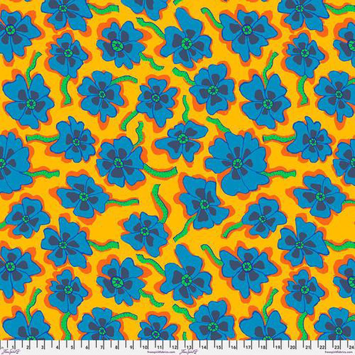 Free Spirit August 2023 PWMP088YELLOW Yellow Kaffe Fassett Collective