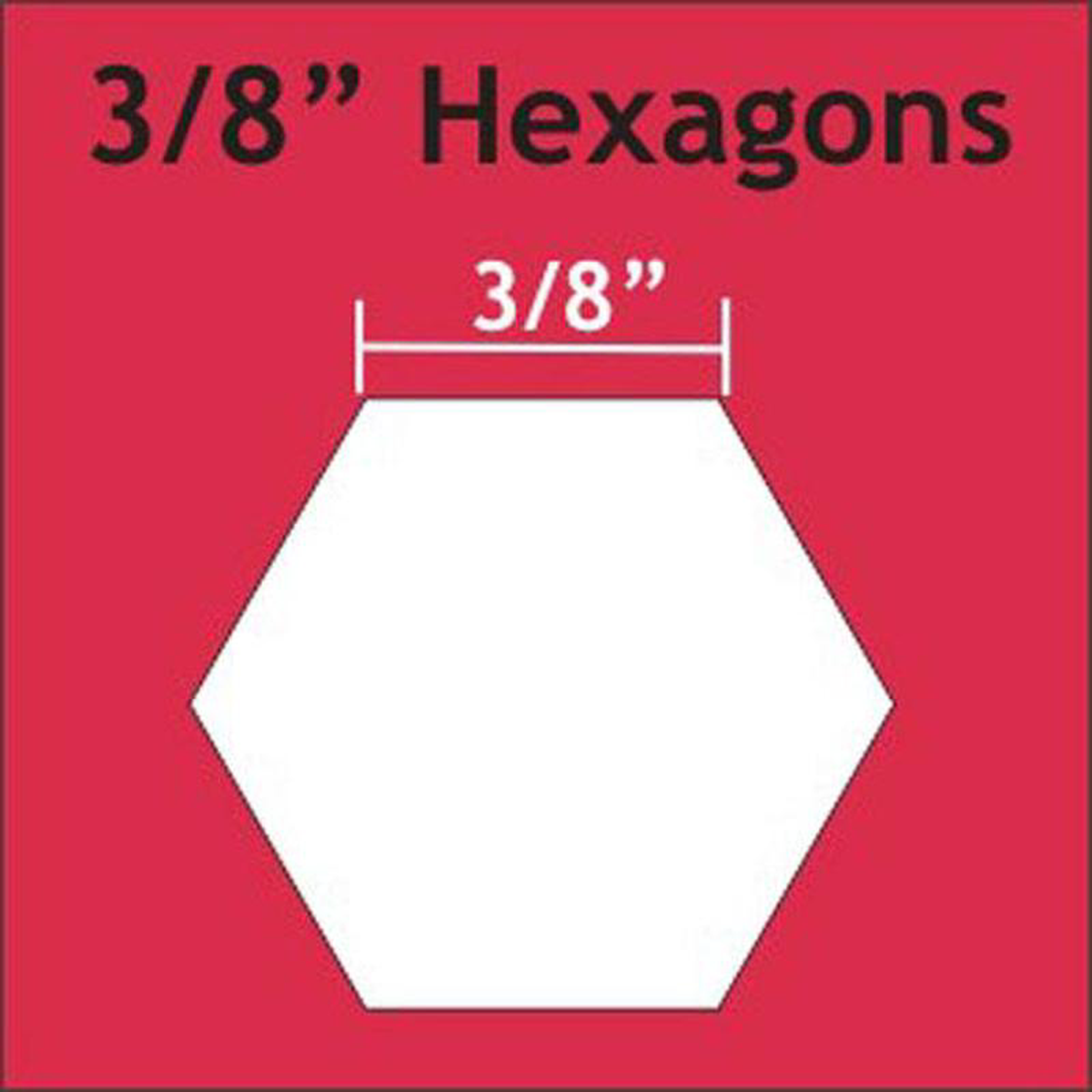 388243 Hexagons English Paper Piecing Papers 200 count