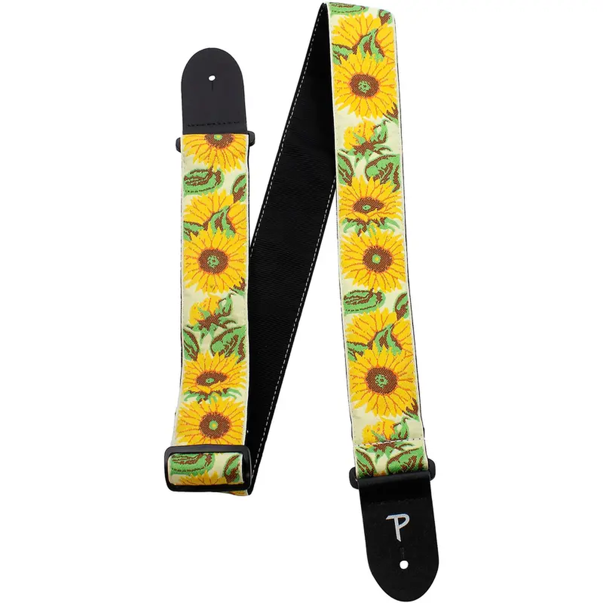 Perri8217s Jacquard Sunflower Garden Guitar Strap