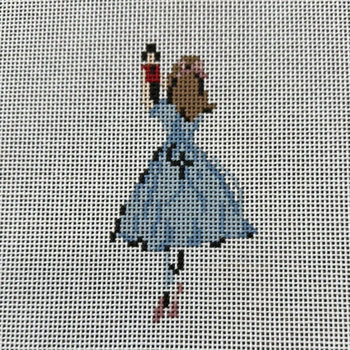 The Plum Stitchery Nutcracker Series 8211 Clara Needlepoint Canvas