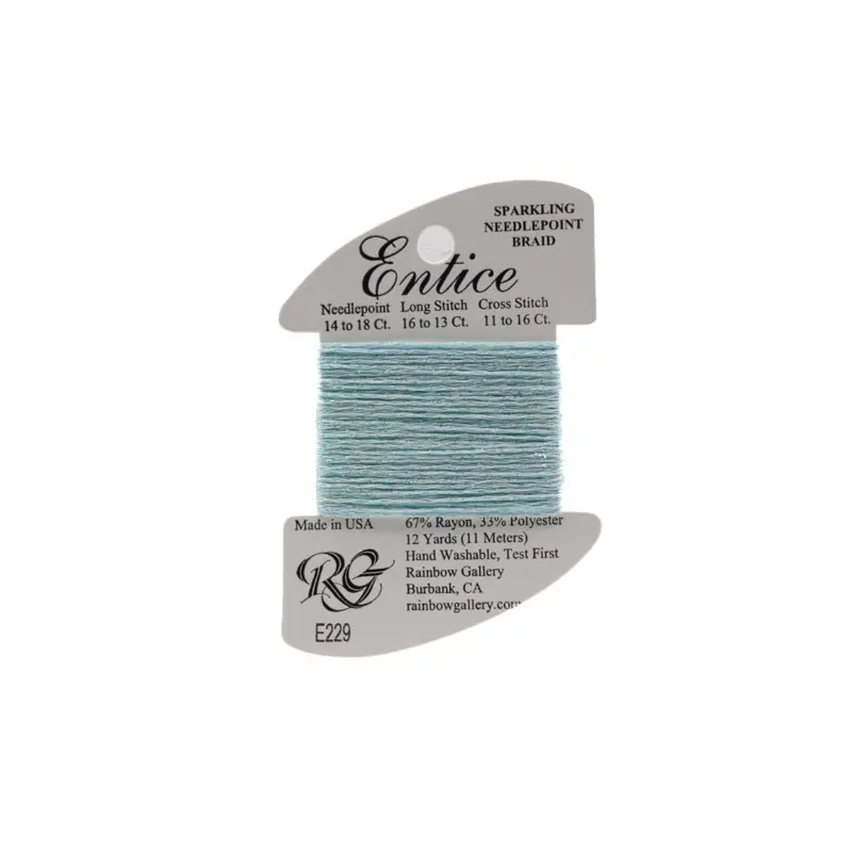Rainbow Gallery Entice 8211 229 Surf Blue