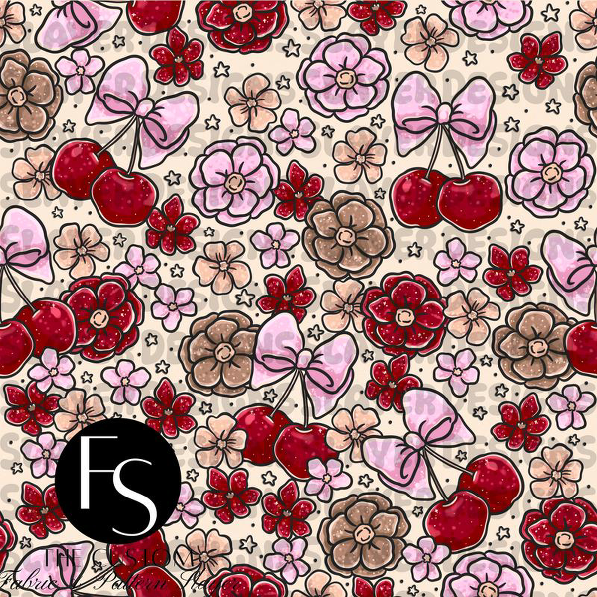 Cherry Snakecream Coordinate A-1 8211 LYSSDOODLES