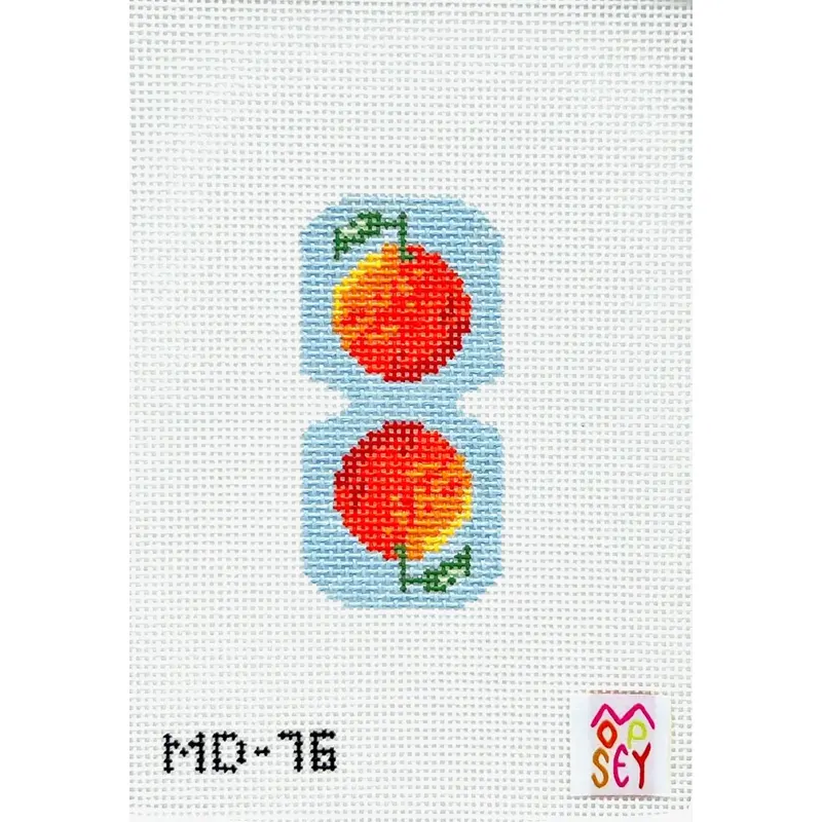 Mopsey Designs Oranges Charm Needlepoint Canvas