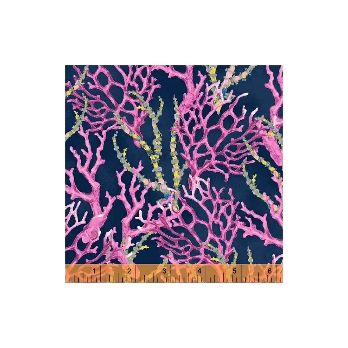 Coral Reef Whistler Studios 42667-3 Cotton