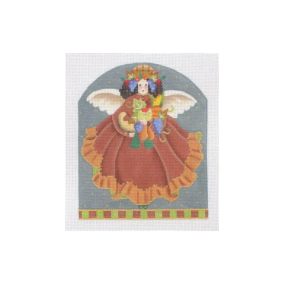 Melissa Shirley Designs November Angel 1556K Needlepoint Canvas