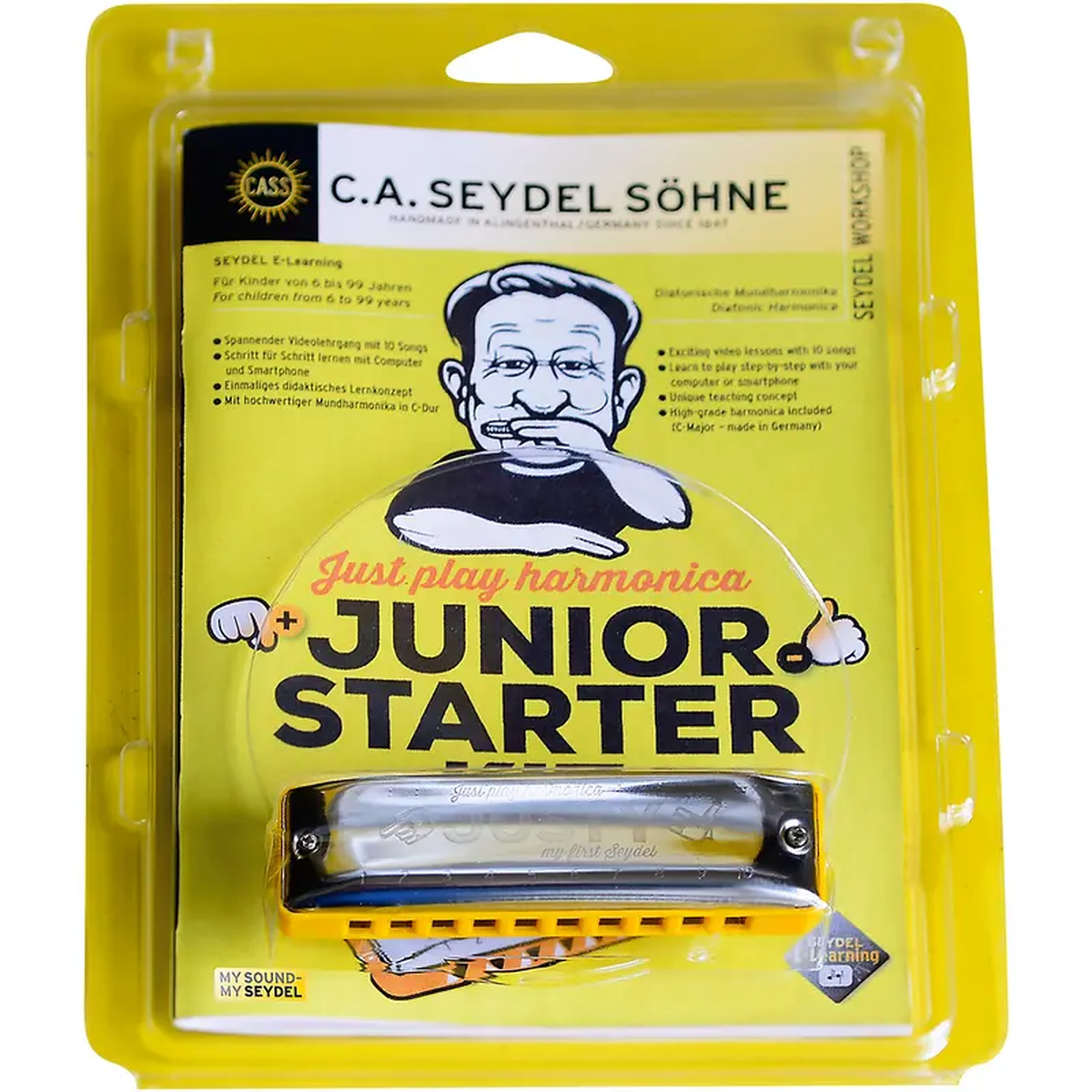SEYDEL Just Play Harmonica Junior Starter Kit