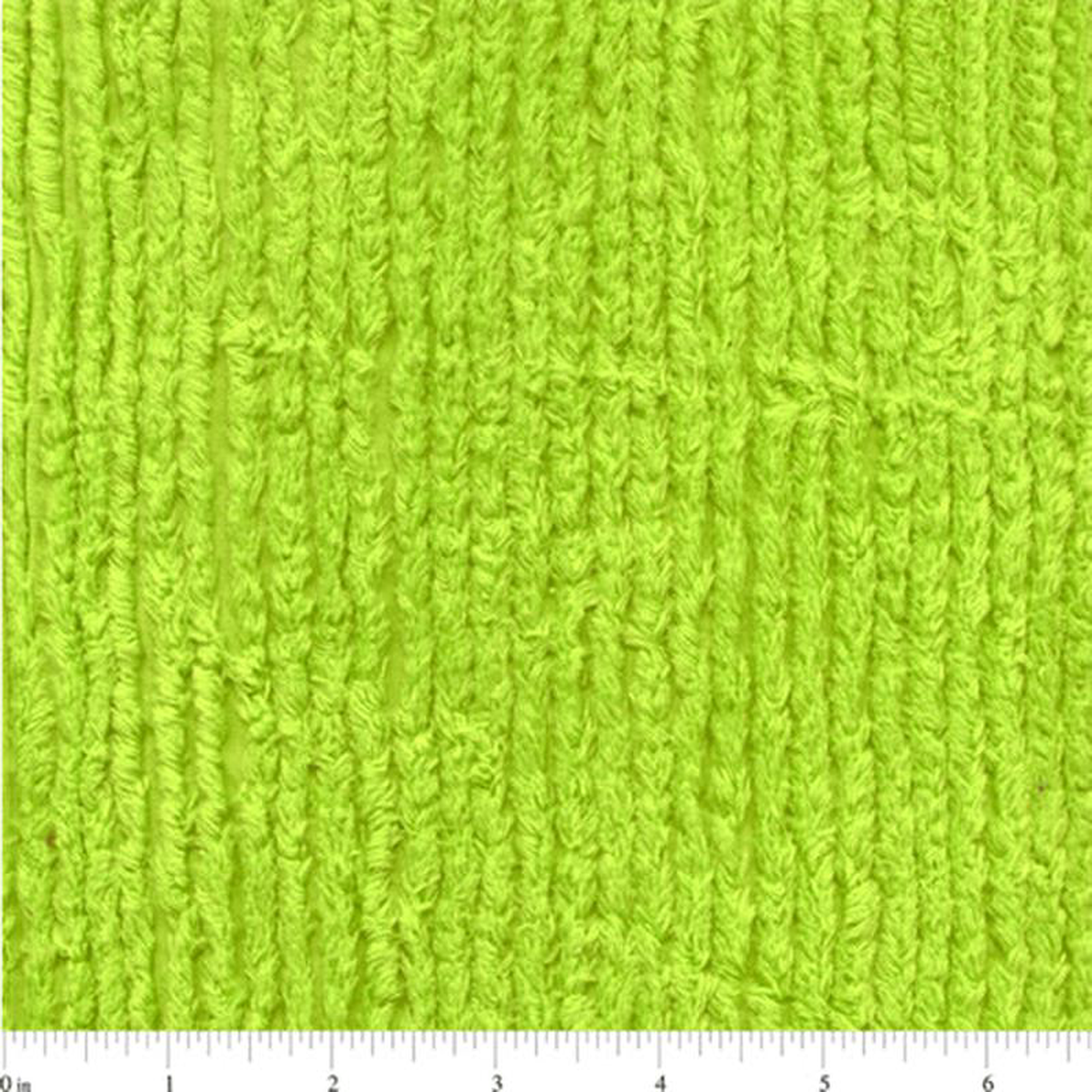 10 YD Bolt-Lime Cotton Chenille Fabric