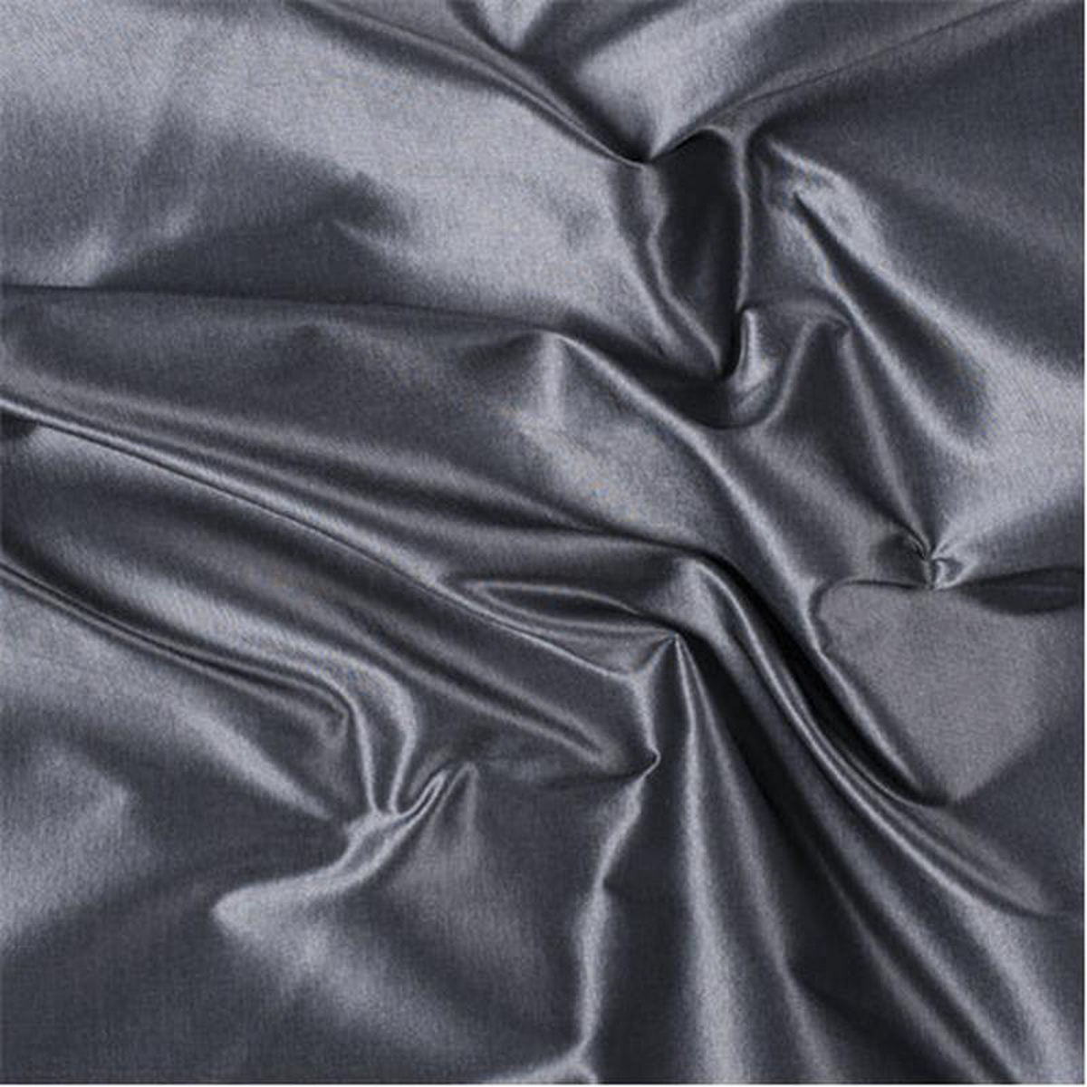 Runway Silks Silver Silk Taffeta Fabric 8211 Reorderable