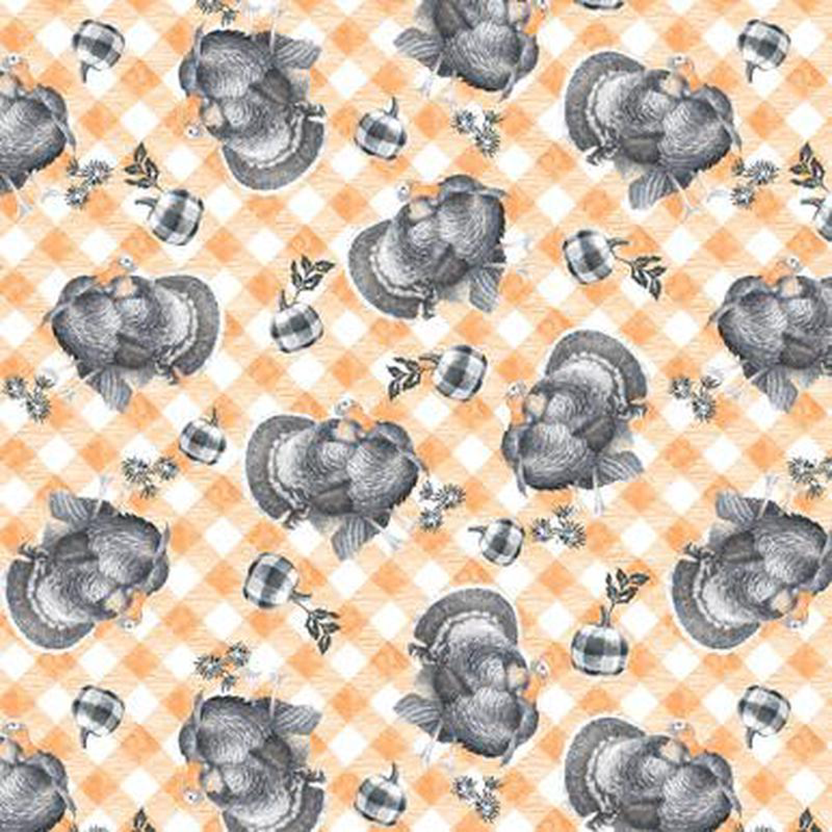 Blank Quilting Harvest Classics 2709-33 Orange Anna Baily