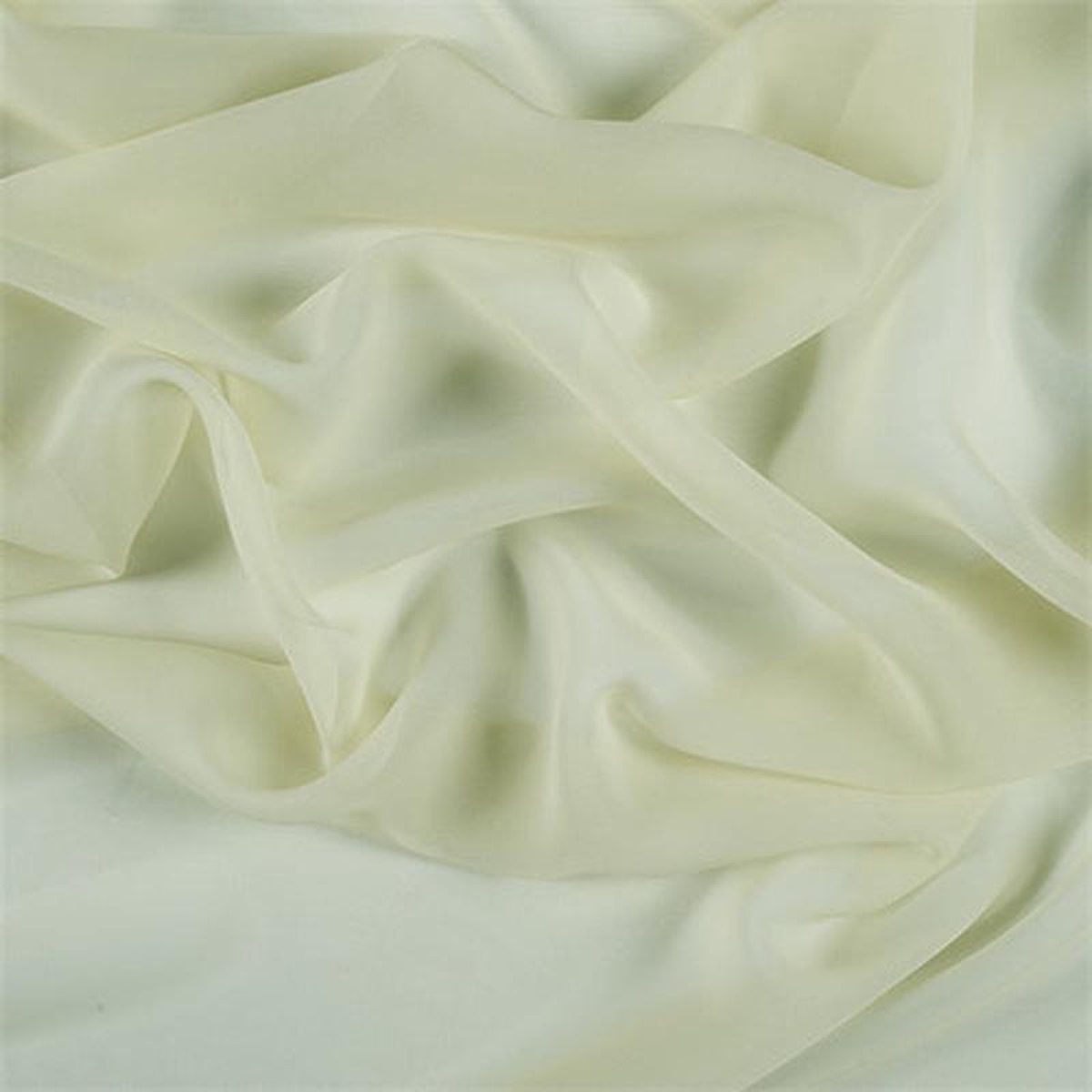 Runway Silks Pale Green Silk Chiffon Fabric 8211 Reorderable