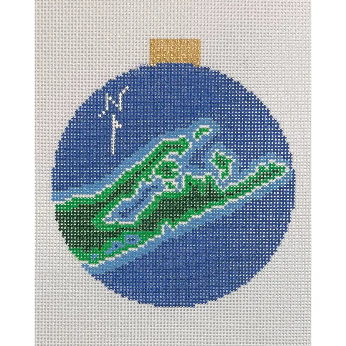 Ann Kaye Studio Montauk and the Hamptons Needlepoint Canvas