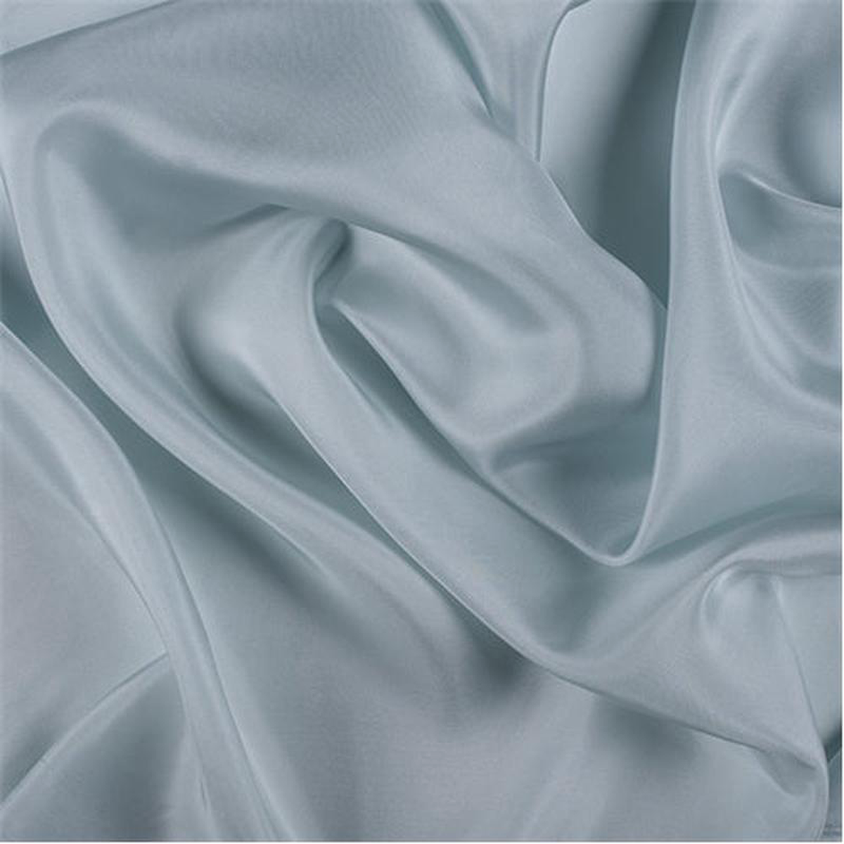 Runway Silks Pale Blue Silk Crepe de Chine Fabric 8211 Reorderable