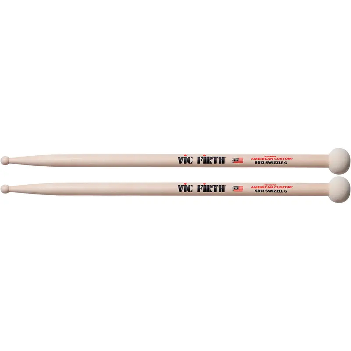 Vic Firth American Custom SD12 Swizzle G Drumsticks