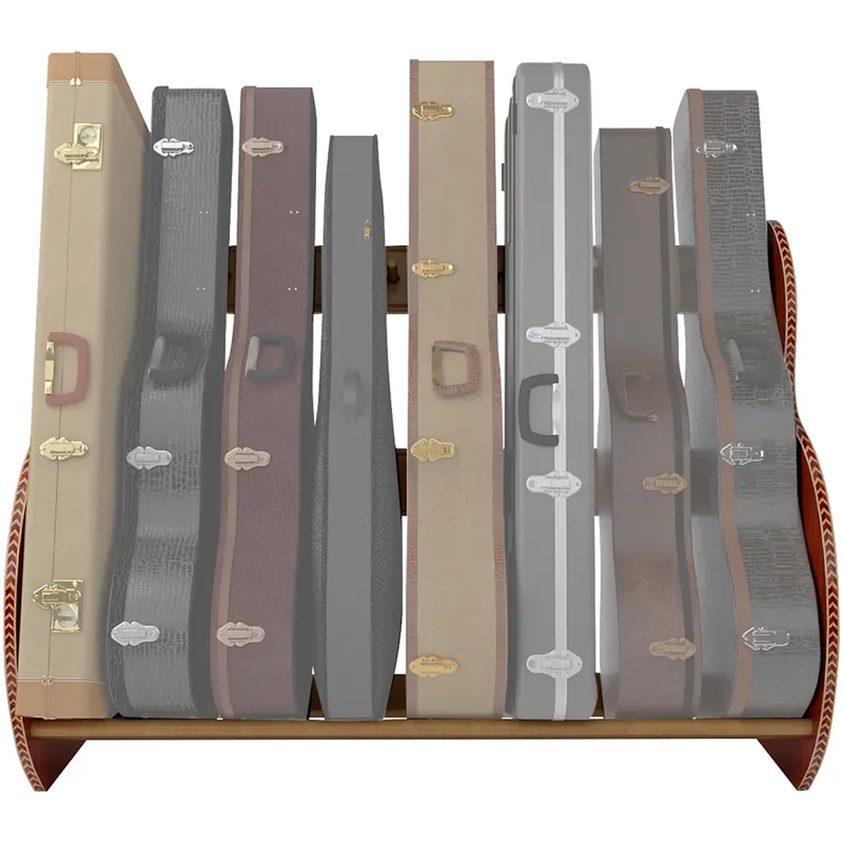 A038S Crafted Products Studio Deluxe Special-Edition Guitar Case Rack