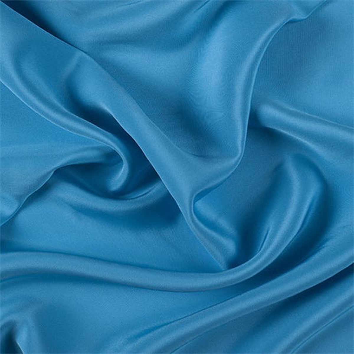 Runway Silks Turquoise 4 Ply Silk Crepe Fabric 8211 Reorderable