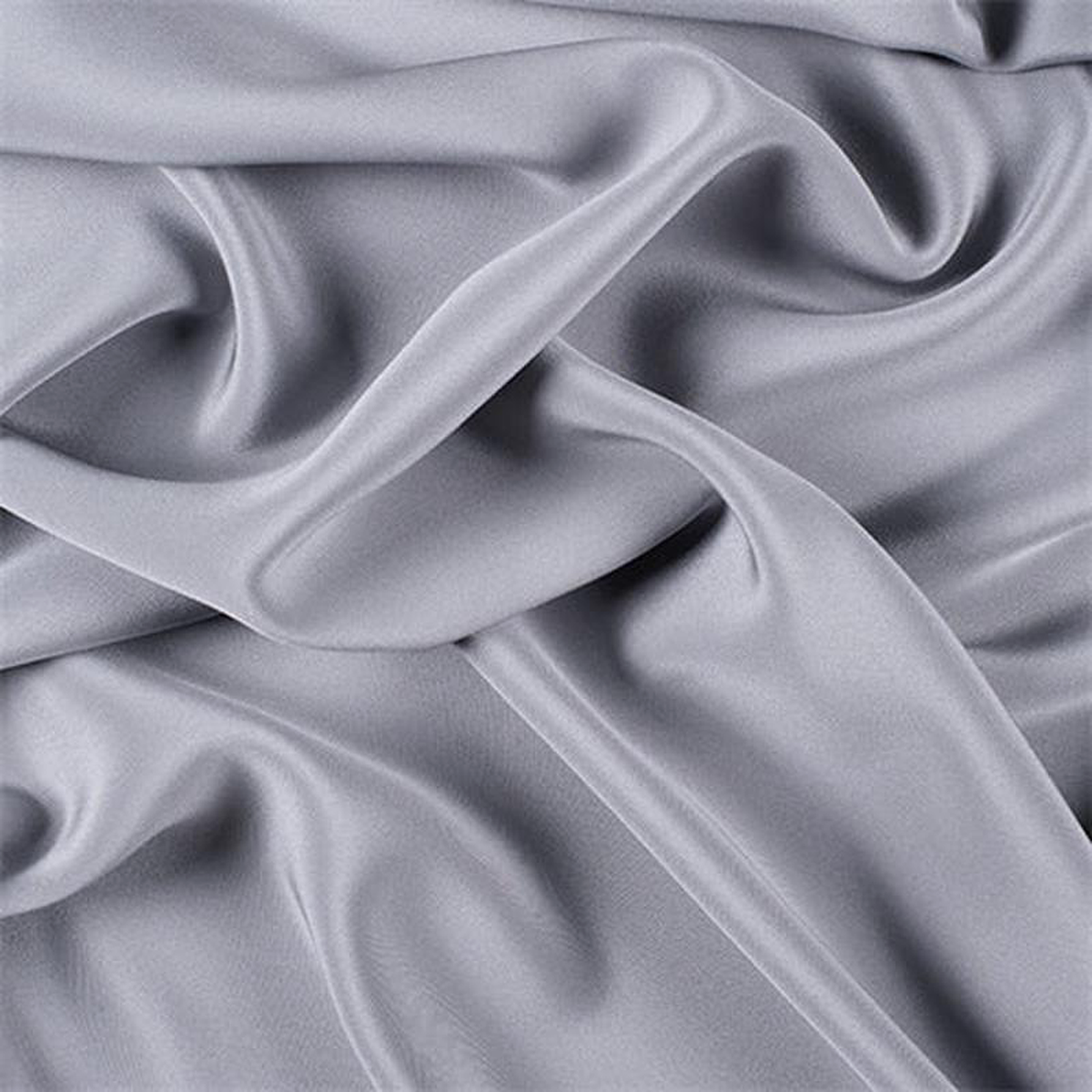 Runway Silks Silver Gray 4 Ply Silk Crepe Fabric 8211 Reorderable