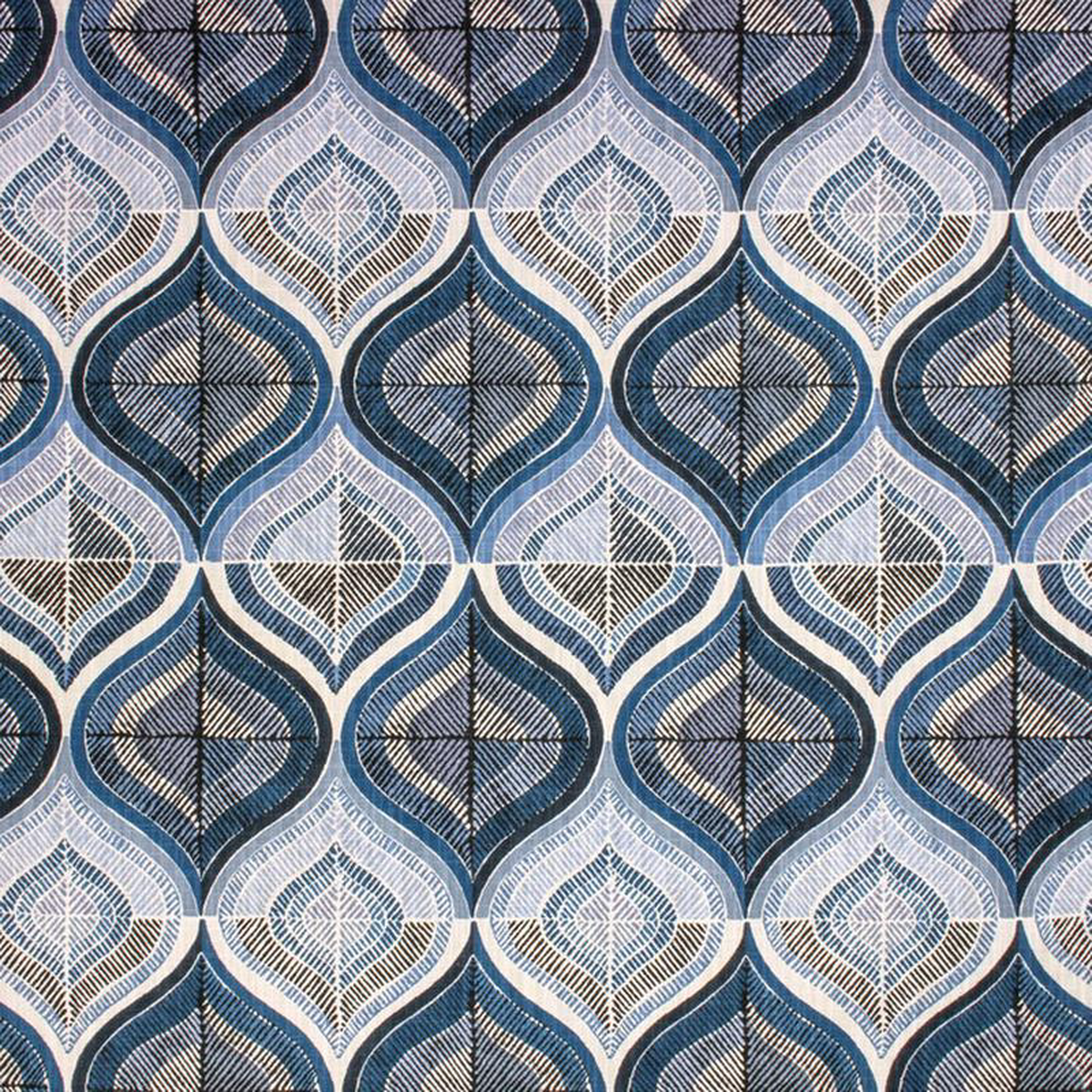 Alexa Indigo by Norbar Fabric