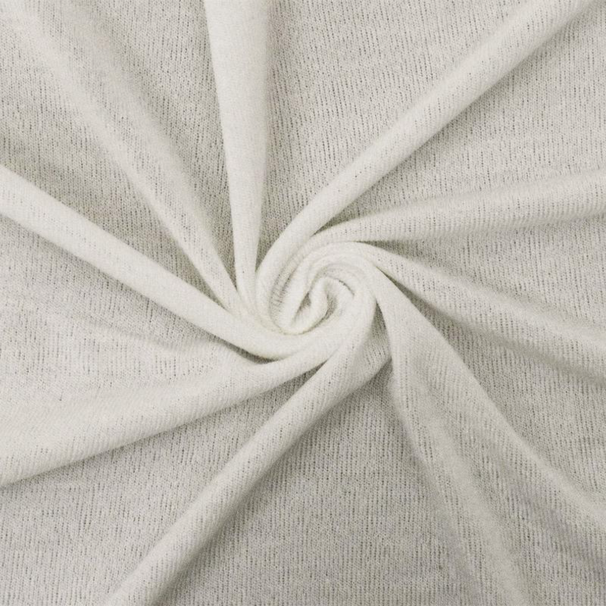 1 34 YD PC-Off-White Solid Stretch Rayon Matte Jersey Knit Fabric