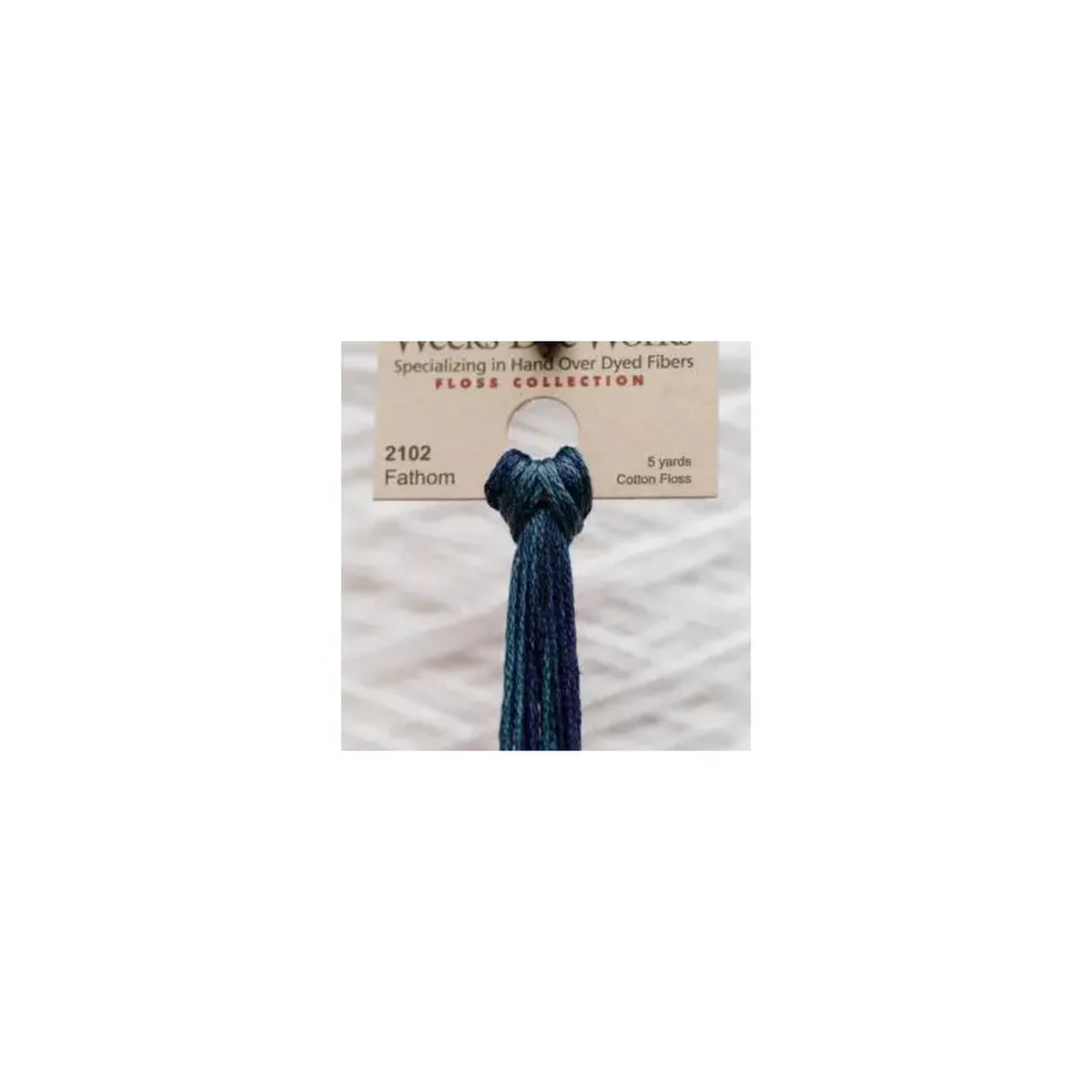Weeks Dye Works Overdyed Floss 8211 2102 Fathom