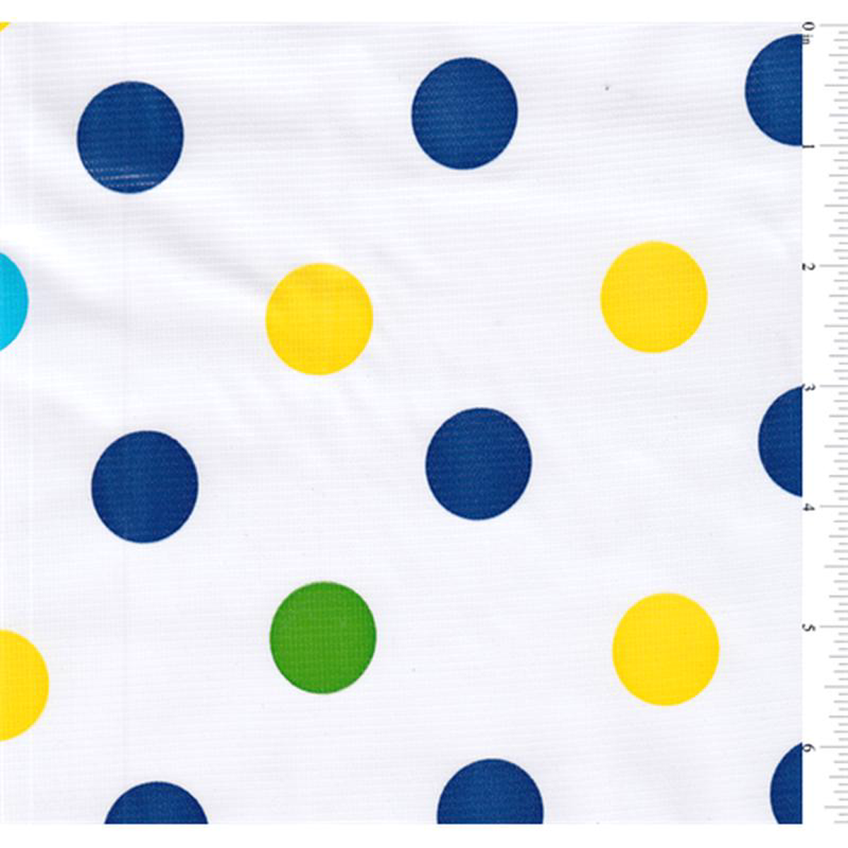 Blue Dot Oilcloth Fabric 8211 Reorderable